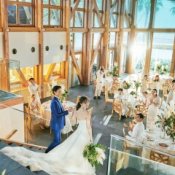 初めてにオススメ★海と森の選べるチャペル&貸切体験×4万コース試食*安心相談会