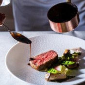 【料理重視の方◎】シェフ特製*国産牛4万試食×料理ランクUP特典