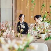<30名までOK>美食と会話を楽しむ、心温まる少人数ウエディング