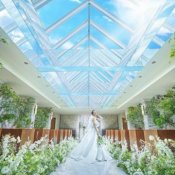 花嫁ALL体験*光のチャペル×360°映像演出×牛フィレ3万コース