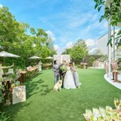 《先輩花嫁イチオシ*ギフト券1万*》3.5万試食×ガーデン演出体験