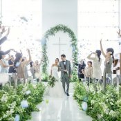 PM残2【卒花好評★最大135万円特典】光のチャペル×オーダードレス×2万円試食