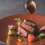 ハナユメ限定【ワールドレストランアワード獲得】熟成黒毛和牛×トリュフ試食
