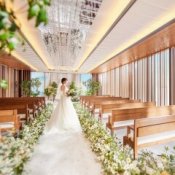 【150万特典】光のチャペル*セレモニー体験×貸切会場×三ツ星牛フィレ試食の詳細を見る