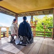 ＜四季を感じるガーデンと和の調和＞貸切体験&本格コース試食
