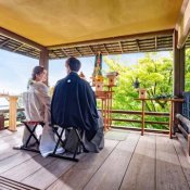 <本格フレンチで和婚が叶う!>四季を感じる美食会×庭園散策