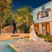 【ハナユメ限定】人気No.1◆広大なガーデン×貸切邸宅ALL体験*キャビア試食