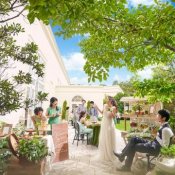 ハナユメ限定【当館人気No1】森の挙式&ガーデン演出×試食×最大150万優待