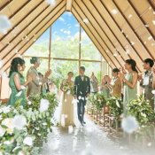 <ハナユメ祝日限定SP>貸切邸宅&森のチャペル挙式!無料試食付フェア