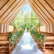 ハナユメ限定<年1限定*GW期間優待付>森のチャペル&大階段*貸切邸宅*試食