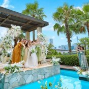 ハナユメ限定【平日Premium】憧れリゾート新チャペル体験&ドレス×平日特典