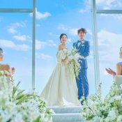 ハナユメ平日限定★海見えチャペル&リゾート貸切体験★大好評!ブランド牛試食!