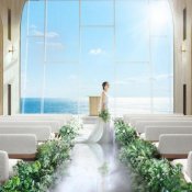 \当館人気No1/海見え新チャペル×おもてなし体験×豪華試食