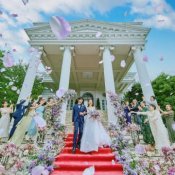 【ハナユメ限定!祝20周年*月1BIG】大階段×天空チャペル&衣裳*150万優待