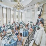 ハナユメ限定◇憧れの大階段会場&大阪唯一の映像演出◇絶品4万試食&5千円QUO