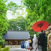 【ハナユメイチオシ】組数限定！緑溢れる半屋外神社見学×試食付フェアの詳細を見る