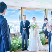 【絶景挙式】2つの選べるチャペル体験×展望アフターセレモニー【26年6月新装】