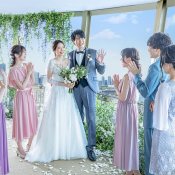 ハナユメ限定【*ゲスト目線で体験*】絶景空婚チャペル&ハーフコース試食&入場体験