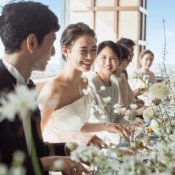 【30名以下の少人数貸切】親族中心のアットホーム婚相談◆絶景の専用会場見学