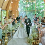 ハナユメ限定☆当館人気No1!チャペル模擬*ガーデン演出♪国産牛*オマール試食