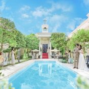 \GW限定/プール付貸切ガーデン&チャペル見学×絶品試食