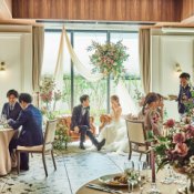 【緑と光に包まれた貸切W】テラス演出体験×岡崎旬彩の美食