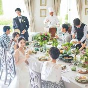 【全館貸切で安心】少人数20名様～挙式会食W×*厳選試食*の詳細を見る