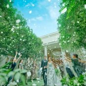 【当館人気NO.1★お盆Fair】天空チャペル模擬挙式×ドレス特典×豪華試食