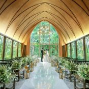 ハナユメ連休限定【アマギフ1万&120万優待】森のチャペル&貸切W体験×贅沢試食