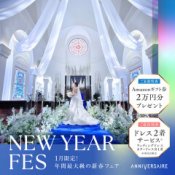 NEW YEAR*FES◆結婚準備のスタートはここから！花嫁体験フェアの詳細を見る