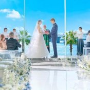 【新春SP★挙式0円＆ギフト券1万】絶景！海まで10秒邸宅*感動挙式＆コース試食