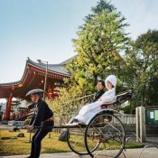 贅沢試食×伝統和装体験×本格神殿＆スカイチャペル紹介