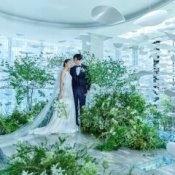 世界基準の最旬デザイン【美と品が漂う至高のチャペル*演出】