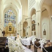 花嫁憧れ*大聖堂×ドレス体験|衣装最大30万優待&無料試食付き