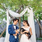 【愛犬も大事な家族】挙式も披露宴も一日一緒に！徹底サポートの詳細を見る