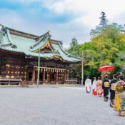 【三嶋大社で誓う】和婚×館内ツアー×アフターヌーンティー付