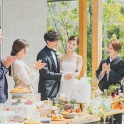 GW期間限定15大特典*豪華3万円試食付《貸切ガーデンでオリジナルWが叶う♪》