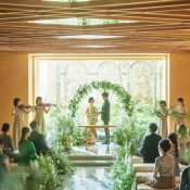 【和婚】光×緑溢れる挙式&ゲスト目線で贅沢4万試食*上質体験