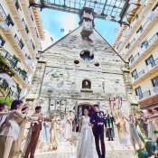 限定【新春＊ステンドグラス輝く大聖堂生演奏挙式】贅沢4万試食＆ドレス試着