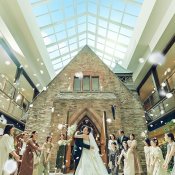 【花嫁満足*大聖堂で挙式体験】パノラマビューの会場見学&新作ドレス試着