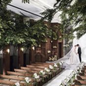 【平日限定フェア】都会の「緑と木漏れ日溢れるチャペル」を体験