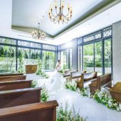 【*卒花一目惚れ*】感動!森のチャペル挙式×大階段☆絶品試食