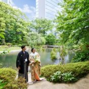【AM限定15大特典】緑と自然光映える新挙式会場×婚礼絶品試食