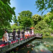 【AM限定15大特典】本格神社×伝統絶品試食×“貸切”庭参進体験