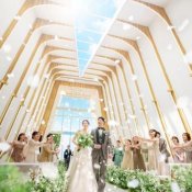 残2◆お盆SP◎3万円和牛試食付◆天高9.6m感動チャペル×卒花嫁話題の演出