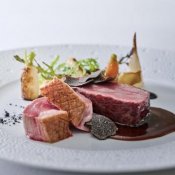 【25年9月GRAND OPEN】特選和牛フィレ肉×三大珍味の試食