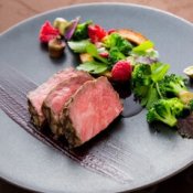 【料理ランクUP特典】三ツ星フルコース◆国産牛&オマール試食