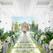 【花嫁必見*衣裳3着プレゼント】フラワーチャペル体験×見積相談