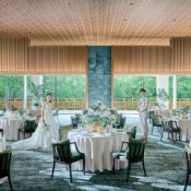 《GW初日★料理半額》光差し込む森チャペル×3万円コース試食＆ドレス27万円無料