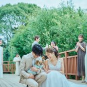 ≪ペットと一緒の結婚式≫大切な家族と緑溢れる上質邸宅を貸切*黒毛牛コース試食付